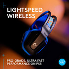 Logitech - G535 Lightspeed Wireless Gaming Headset For Ps5  Ps4  Pc - Black blue