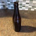 Schlitz - Beer Glass Bottle - Milwaukee - Early Vintage Antique Brown Wisconsin