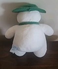 Eden Raymond Briggs The Snowman Plush Doll Toy 10  Green Hat Scarf