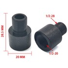 Threaded Adapter Female 1 2-20 Unef To 1 2-28 Unf Male Accessories