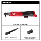 Milwaukee 3053-20  M12 Fuel 3 8 Inch Ratchet Baretool New  Authorized Usa Dealer