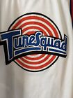 Space Jam Jersey Men s Xl  1 Bugs Bunny Tune Squad White Basketball Looney Tune
