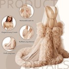 Maternity Photograph Women Dresses Sleepwear Robe Pregnant Gown For Photo Shoot