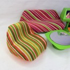Barbie Dream House Living Room Furniture Mattel Vintage 70s Sofa Chair Table Tv