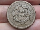 1841 Braided Hair Large Cent Penny  Small Date  Chocolate Brown  Fine Details