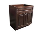 Single Maple Walnut Bathroom Vanity Base Cabinet Solid Wood 24  30  36 