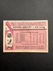 Michel Goulet Signed Autographed Hockey Card
