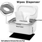 Wipes Dispenser With Silicone Non-slip Pad Large Capacity Baby Wipes Holders