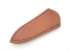 Custom Usa Brown Leather Fixed 3  Blade Dagger Knife Boot Belt Clip Sheath