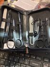 Cien Mens 8pcs Pedicure manicure Set Nail Clippers  Cuticle Grooming Kit Case