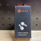 Vibes High Fidelity Earplugs Hi Fi Ear Plugs With Case   Extra Tips New Open Box
