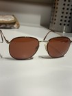 1990s Super Rare Vintage Ysl Women   s Sunglasses Gold Frame 4001  Y106