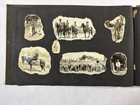1920s Tx Rebel Teens Scrapbook Photo Album Hs Football Ticket Stub Cigarette Ads