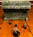 Big Dungeon Castle Wall Piece Terrain 28mm Dungeons   Dragons Pathfinder D d Rpg