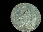 Scarce 1808 - 1816 Silver 6 Vintens  Struck Over A 1786 -1799 Mary 1 6 Vintens