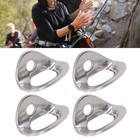 10pcs Climbing Anchors Portable Stainless Steel Rock Bolt Hangers For Adventure