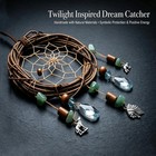 Twilight-inspired Natural Rattan Dream Catcher 20 Cm  8 Inch 