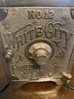 Antique 1893 Nicols   Co white City No 12 Puzzle Bank - Worlds Fair Ferris Wheel