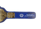 Ric Flair Autographed Custom Blue   Gold Belt Jsa Nature Boy 16x Wooooo Blue
