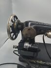 Antique Singer Sewing Machine Electric Motor Foot Pedal Ab454490 Working  Lamp