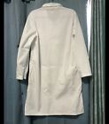 Medical White Unisex Lab Coats Uniform For Men Women Lab Coat Long Sleeve Jacket
