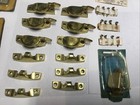 8 Polished Solid Brass Window Sash Locks Vintage Amerock T-2280 Usa 