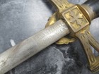 Antique Chas Svendsen Cin  Ohio Knights Of St Johns Fraternal Sword   Sheath