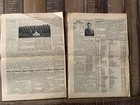 Two 1950s The Occupation Chronicle Newspapers Horace Heidt Big Band Leader Radio
