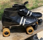 Vintage Riedell 265 Roller Skate Speed Boots  Size 8 5 Sure Grip Cyclone Size 7