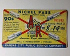 1950 American Royal Kansas City Missouri Ticket Ball Horse Show Parade Busticket