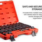 3 4-inch Drive Socket Set  Master 20-piece Sae And Metric Socket Set