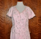 Jj s House Pink Beaded Short Sleeve Evening Gown Mother Of The Bride
