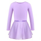 Gymnastics Leotard Chiffon Tutu Ballerina Ballet Dress 2 Piece Set Dance 3t - 4t