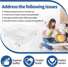 Wd28x10284 Lower Dishwasher Rack Replacement Compatible With Ge Kenmore Dishwash
