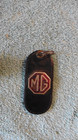 Lot Of 3 Vintage Car Manufacturing Keychain Key Fob Mg Tr6 Brass Ford Embossed