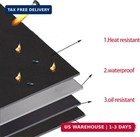 10  fire Pit Mat For Solo Stove Mesa xl Tabletop Fire Pit double-sided Heat Resi