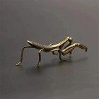 Metal Animal Ornament Home Vintage Brass Mantis Figurine Decor Fashion Gift