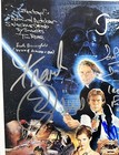 Star Wars Return Of The Jedi Signed Photo 12x18 Autograph Harrison Ford Bas Coa