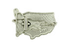 Usa Country Flag American Eagle Western Metal Belt Buckle