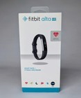 New Fitbit Alta Hr Fitness Wristband Activity Tracker Black Coral S  L Band Us