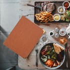  Recipe Book Miss Transparent Table Protecter Restaurant Menu Covers