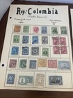 Republic Of Columbia Postage Stamps  Vintage Assortment - See Pics