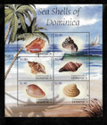 Dominica 2004 - Seashells - Sheet Of 6 Stamps - Scott  2476 - Mnh