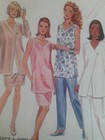 Tunic Top Jacket Pull On Pants Skirt 10 12 14 Mccalls 8114 Sewing Pattern Dressy