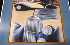 1937 Bugatti 57c Stelvio Cabriolet Cranbrook Concours Enzo Naso Fine Art Poster 