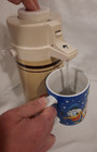 Vintage Squirt Soda Coffee Pop Dispenser With Pump By Airpump Very Rare Piece