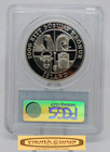 2000 Iceland Leif Ericson Silver Proof  1000 Kronur  Pcgs Pr69dam - b58729