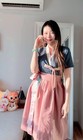 Modern Hanbok Set  shirt skirt tassel  Minimal Timeless Design              Boraunnii