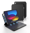 Dexnor For Ipad 11th A16 10th Generation Case With Keyboard Ultra-thin Magnetic