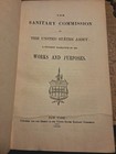 1864 Civil War Book The Sanitary Commission Of The United States Army